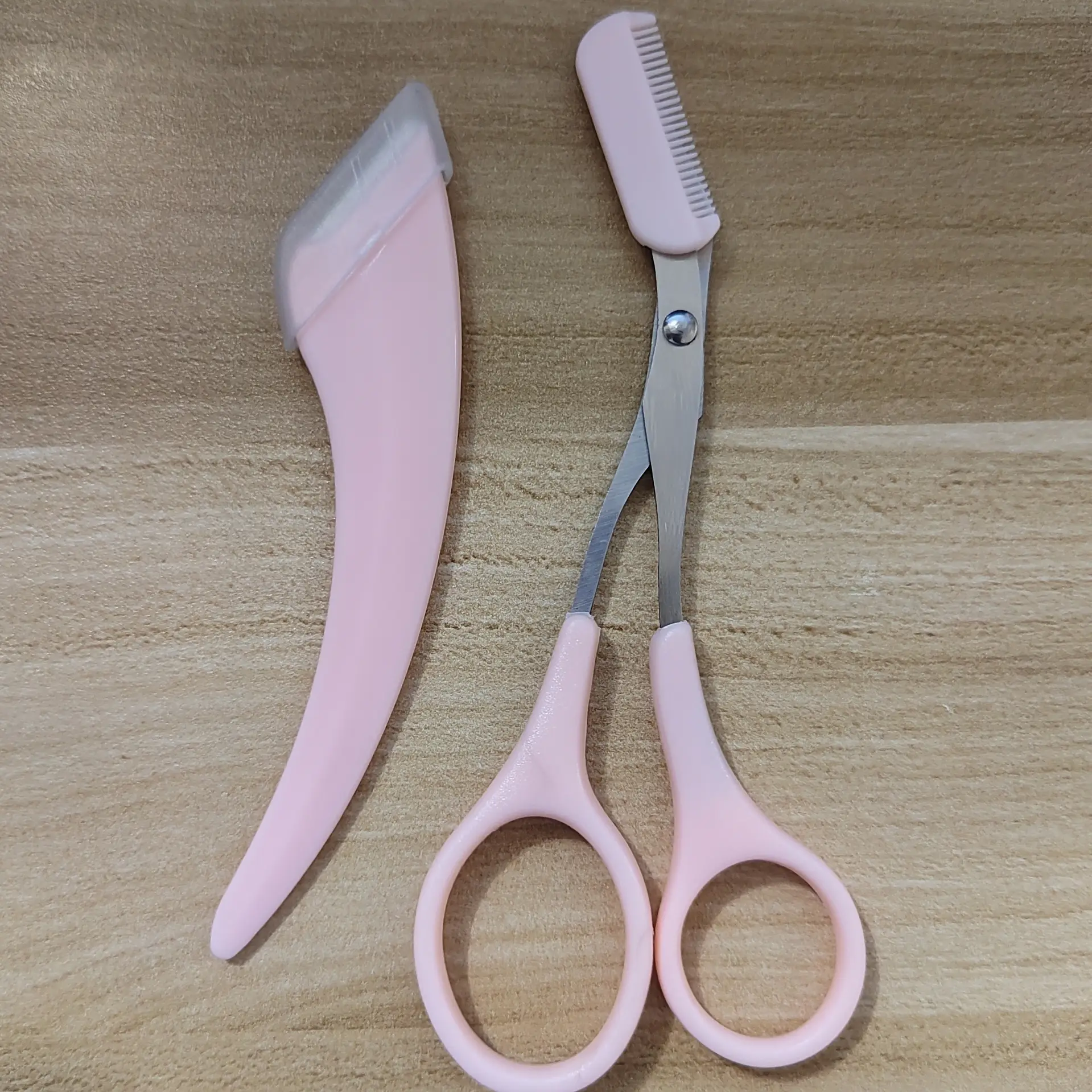 Folding Eyebrow Knife for Women Pink Anti-Scratch - Image 6