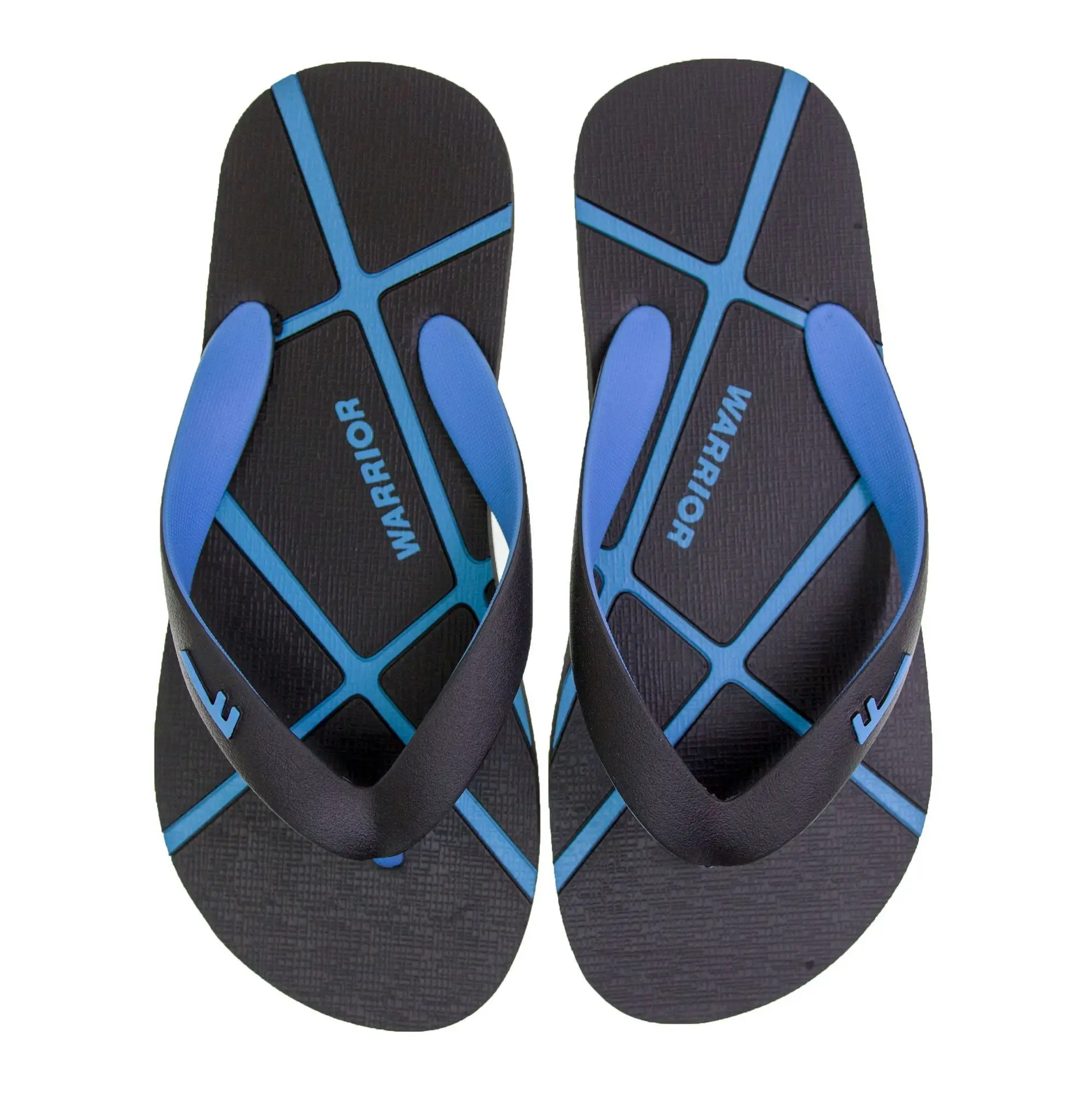 Men's Red Black Rubber Flip Flops Summer Non-Slip