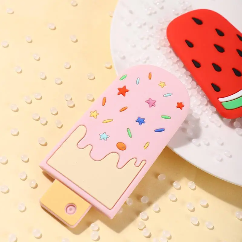 Baby Ice Cream Teether Silicone Toothpaste Toy