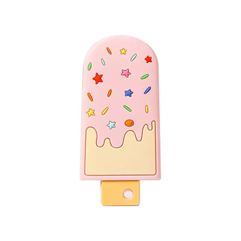 Baby Ice Cream Teether Silicone Toothpaste Toy