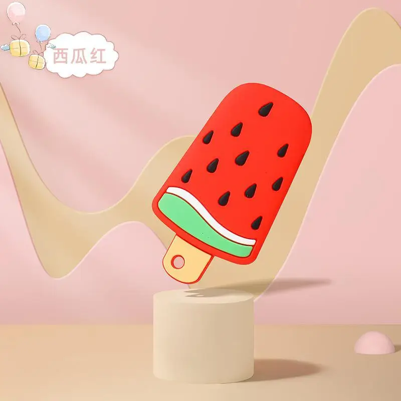 Baby Ice Cream Teether Silicone Toothpaste Toy