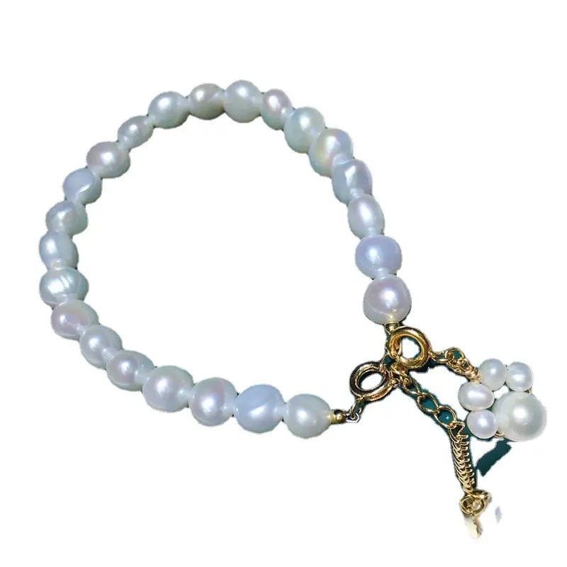 Freshwater Pearl Bracelet for Women Handmade All-match Jewelry