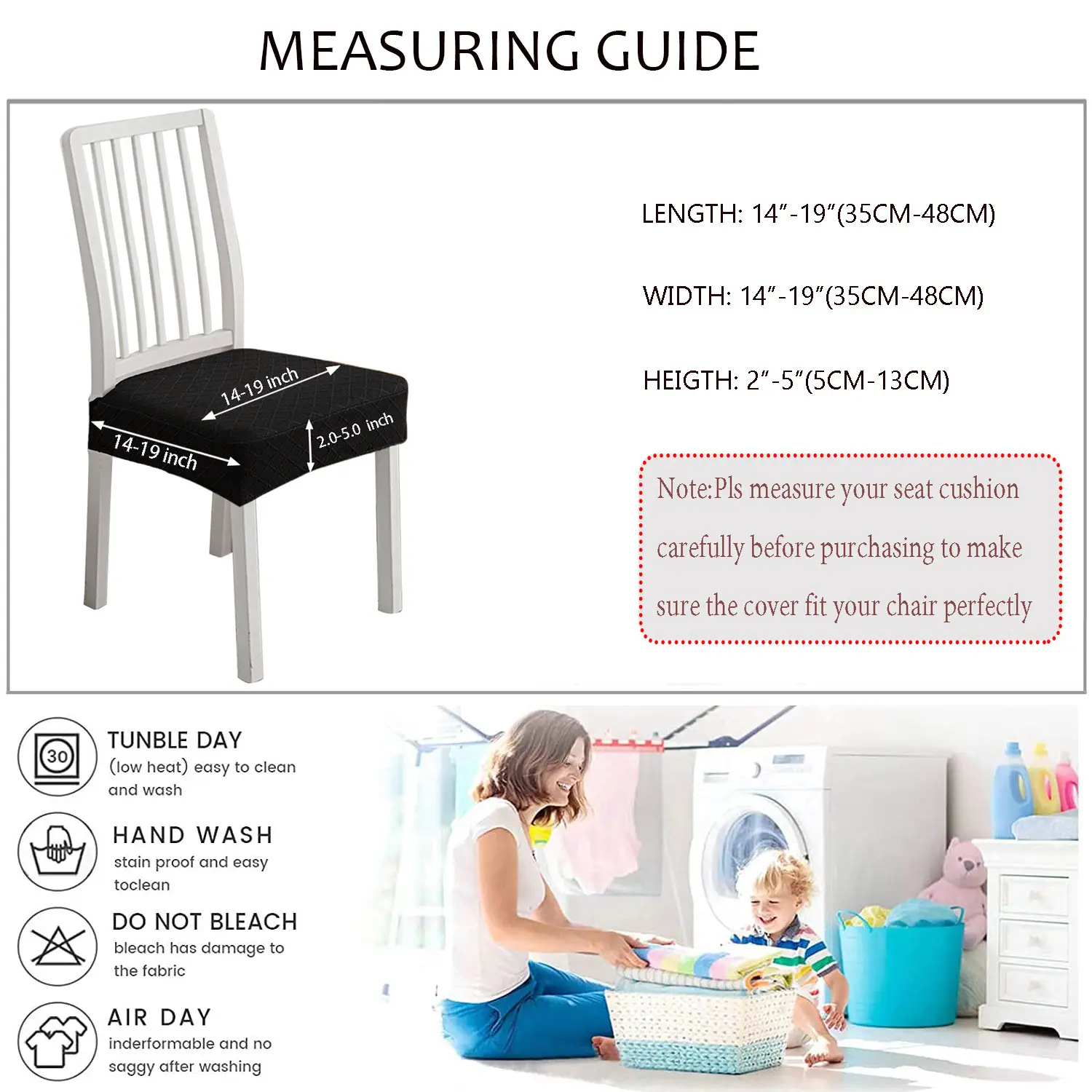 Waterproof Chair Cover One-piece Elastic Luxury Design - Image 14