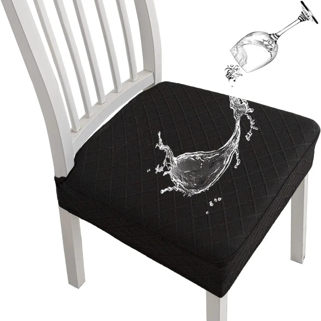 Waterproof Chair Cover One-piece Elastic Luxury Design - Image 15