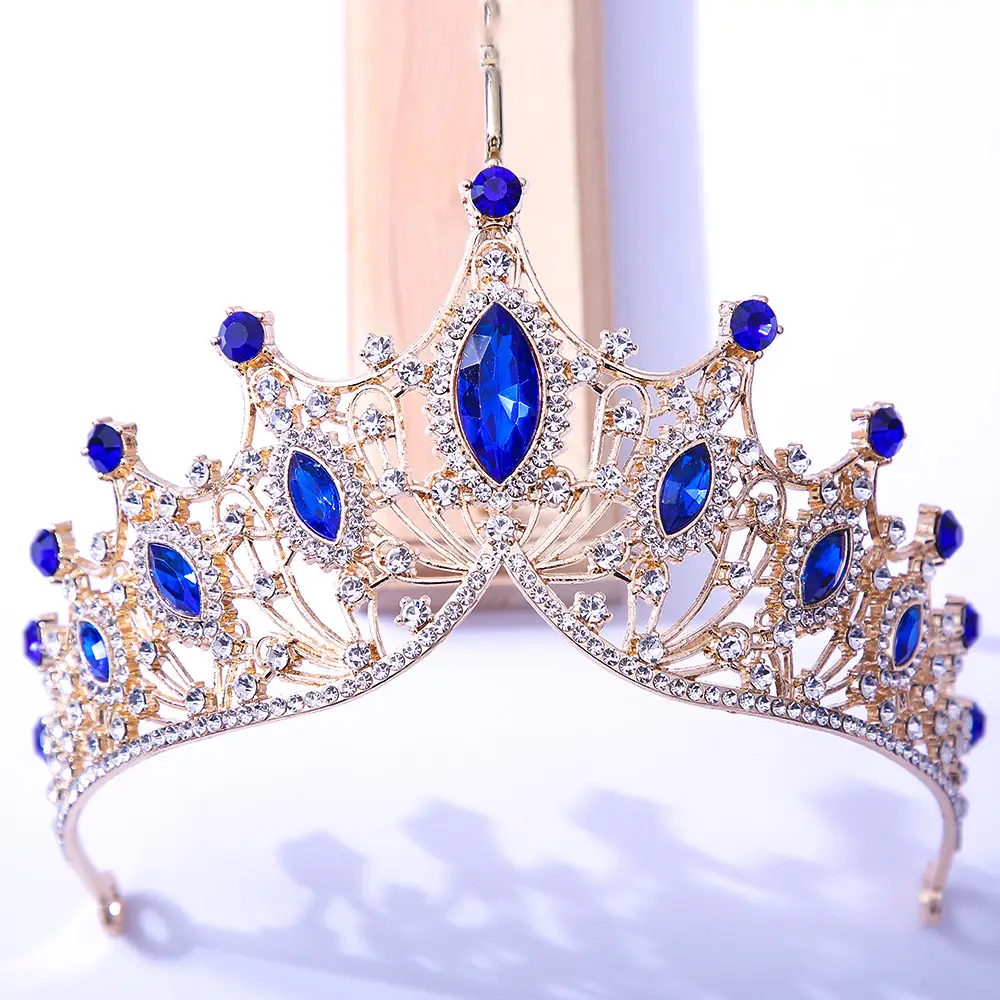 Silver Bridal Crown with Rhinestones for Women - Image 24