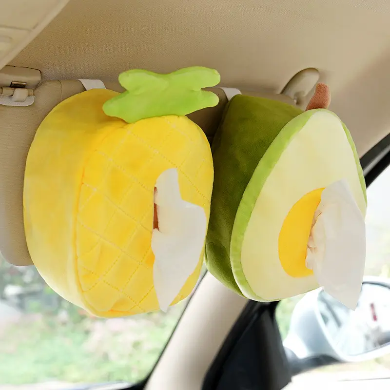 Avocado Tissue Box for Car Seat Portable Paper Box - Image 5