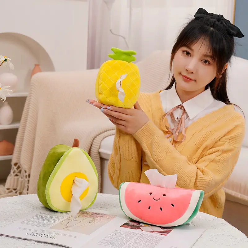 Avocado Tissue Box for Car Seat Portable Paper Box - Image 6