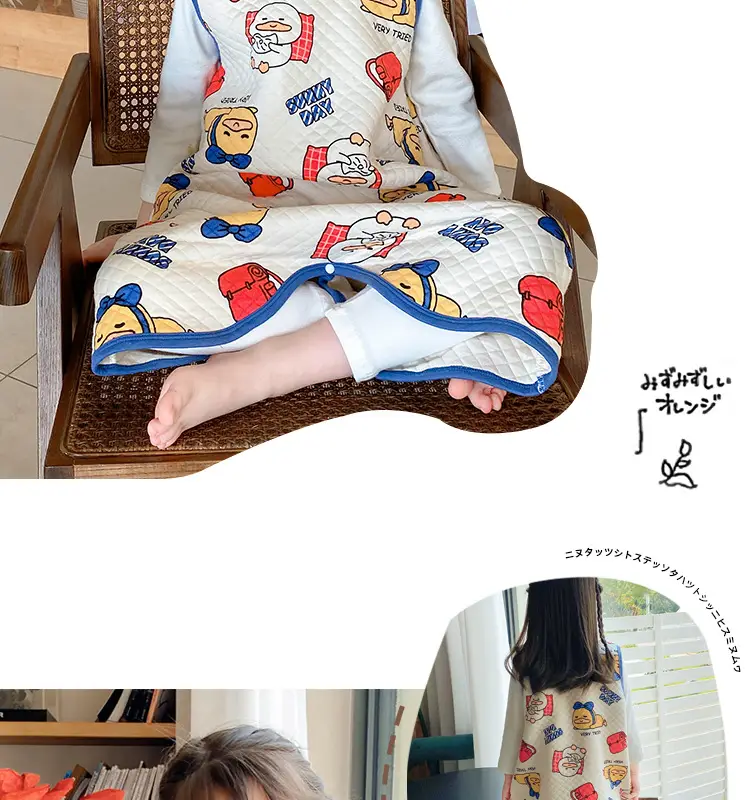 Cotton Baby Sleep Vest Spring Autumn Kids Boys Girls — feature 11