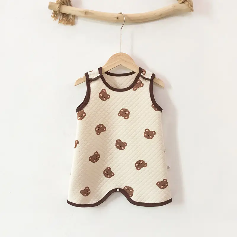 Cotton Baby Sleep Vest Spring Autumn Kids Boys Girls