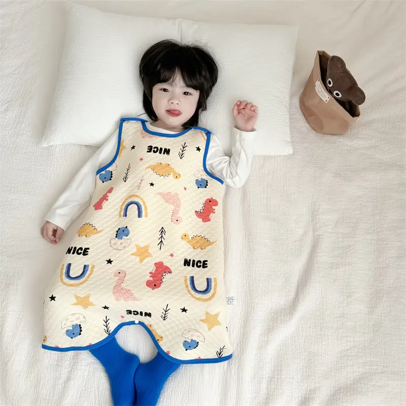 Cotton Baby Sleep Vest Spring Autumn Kids Boys Girls