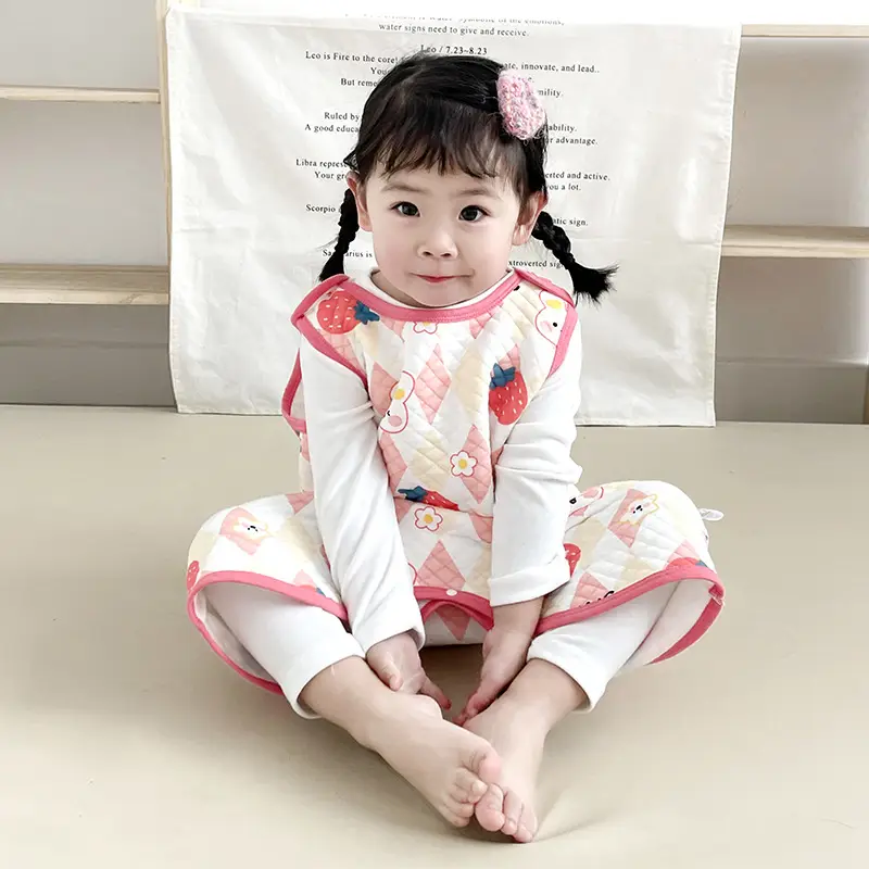 Cotton Baby Sleep Vest Spring Autumn Kids Boys Girls