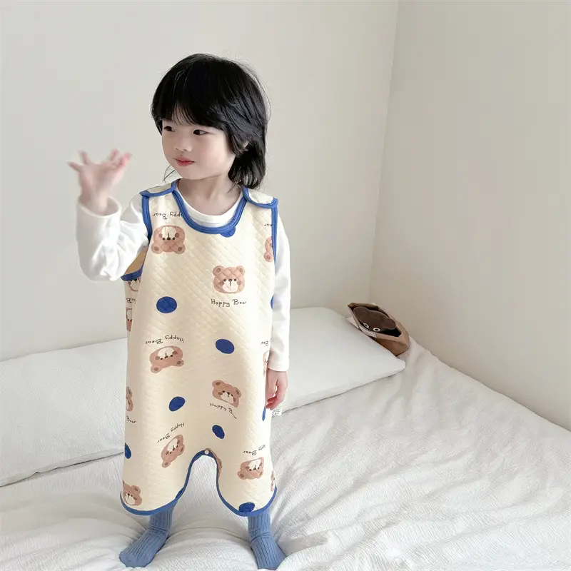 Cotton Baby Sleep Vest Spring Autumn Kids Boys Girls
