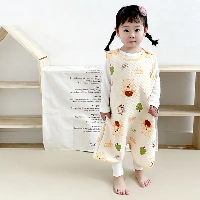 Cotton Baby Sleep Vest Spring Autumn Kids Boys Girls