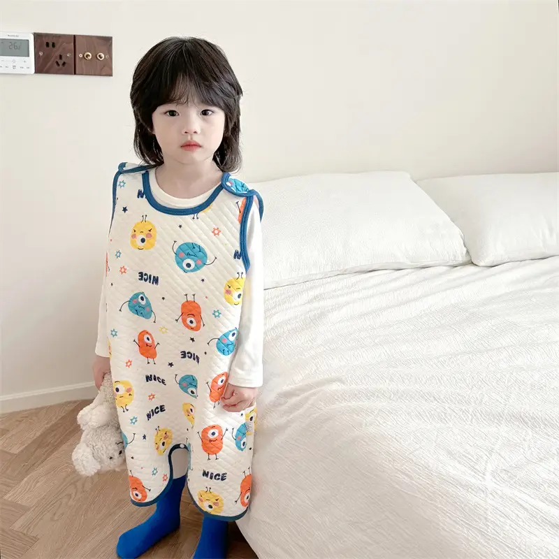 Cotton Baby Sleep Vest Spring Autumn Kids Boys Girls