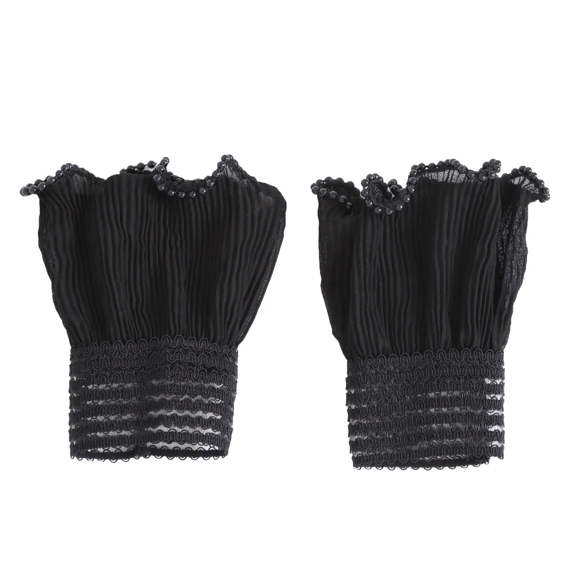 New Car Bead Lace Accessories, Temperament, Small Fragrance, Three-Dimensional Lace, Decorative Cuffs, Fake Collar, Cross-Border Manufacturer Wholesale - Image 5
