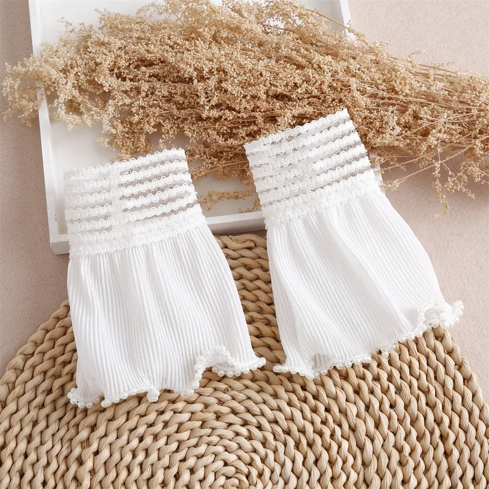 New Car Bead Lace Accessories, Temperament, Small Fragrance, Three-Dimensional Lace, Decorative Cuffs, Fake Collar, Cross-Border Manufacturer Wholesale — feature 16