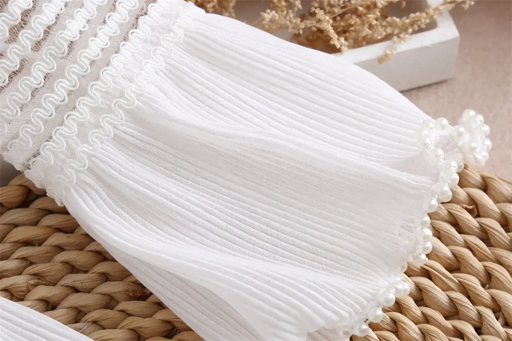 New Car Bead Lace Accessories, Temperament, Small Fragrance, Three-Dimensional Lace, Decorative Cuffs, Fake Collar, Cross-Border Manufacturer Wholesale — feature 18