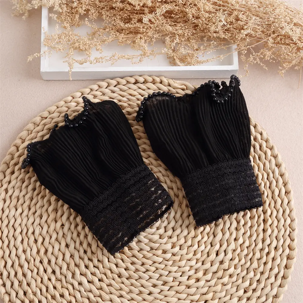New Car Bead Lace Accessories, Temperament, Small Fragrance, Three-Dimensional Lace, Decorative Cuffs, Fake Collar, Cross-Border Manufacturer Wholesale — feature 22