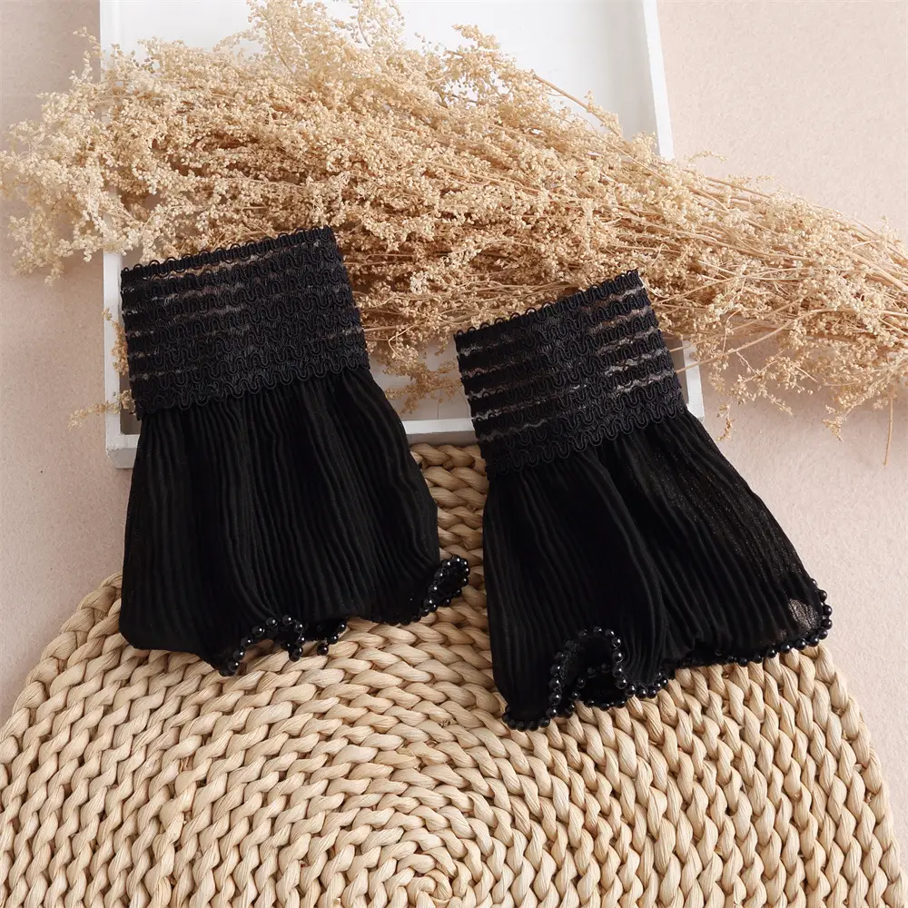 New Car Bead Lace Accessories, Temperament, Small Fragrance, Three-Dimensional Lace, Decorative Cuffs, Fake Collar, Cross-Border Manufacturer Wholesale — feature 23