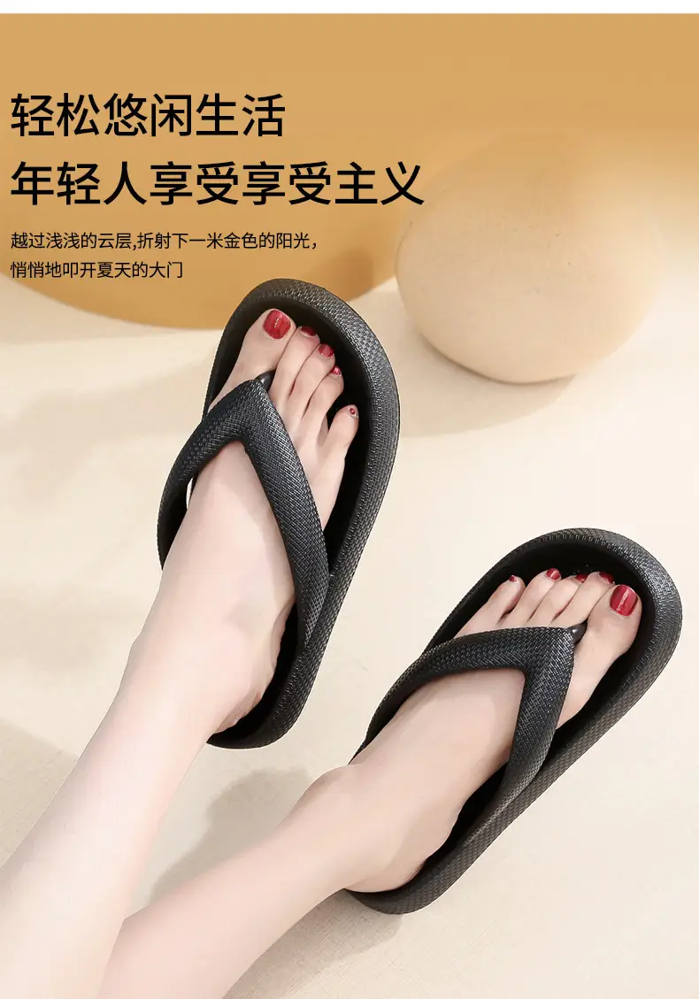 Pink Non-Slip Flip Flops for Home Use — feature 30