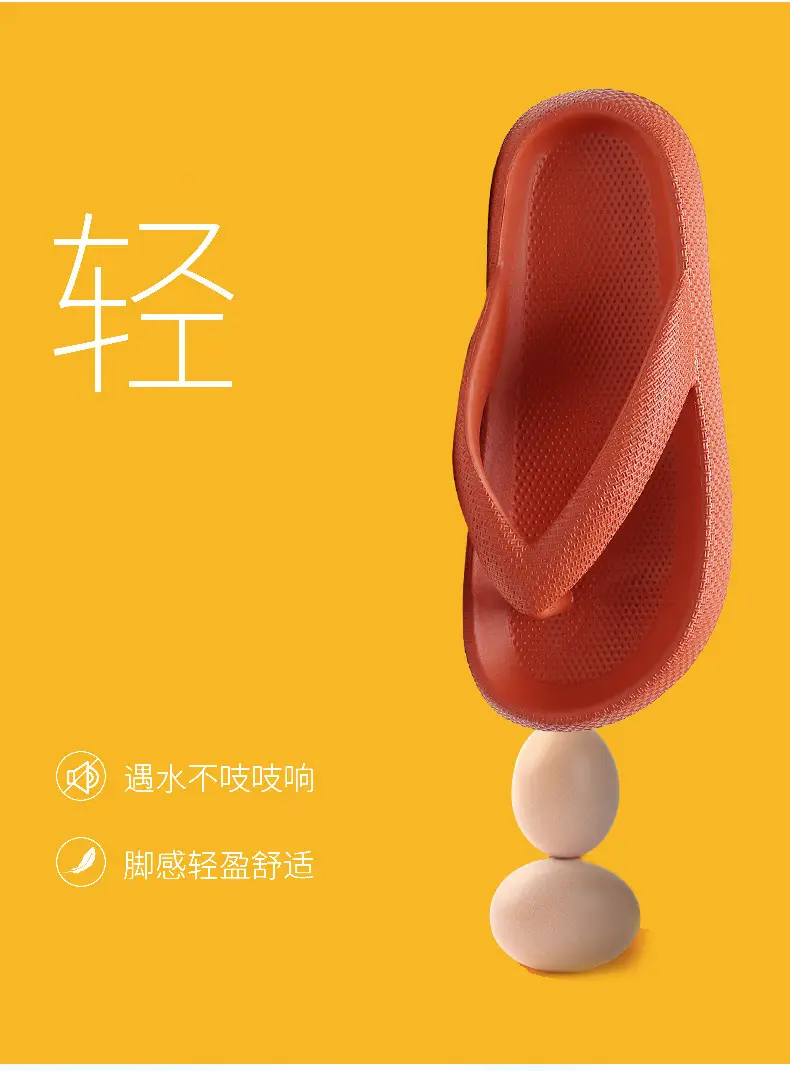 Pink Non-Slip Flip Flops for Home Use — feature 36