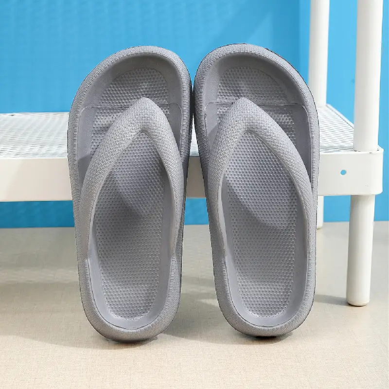 Pink Non-Slip Flip Flops for Home Use
