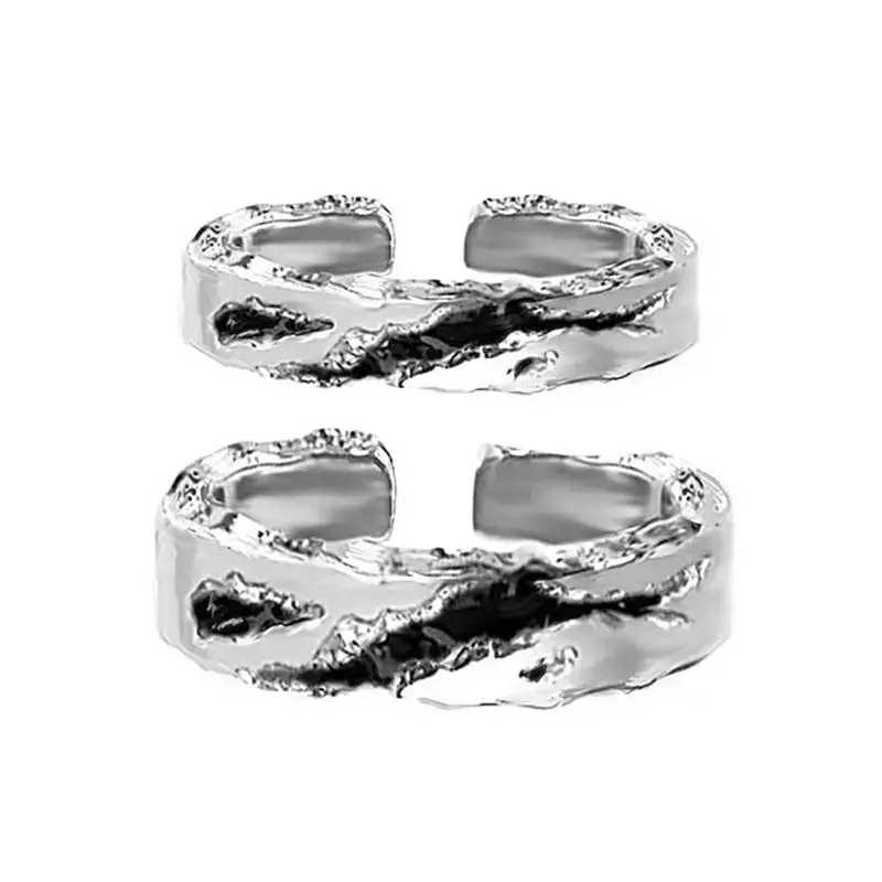 New Chi Yu Si Guyuan Couple Ring A Pair of Guofeng Glue Drop Fashion Niche Design Open Ring Ring Bracelet Jewelry — feature 14