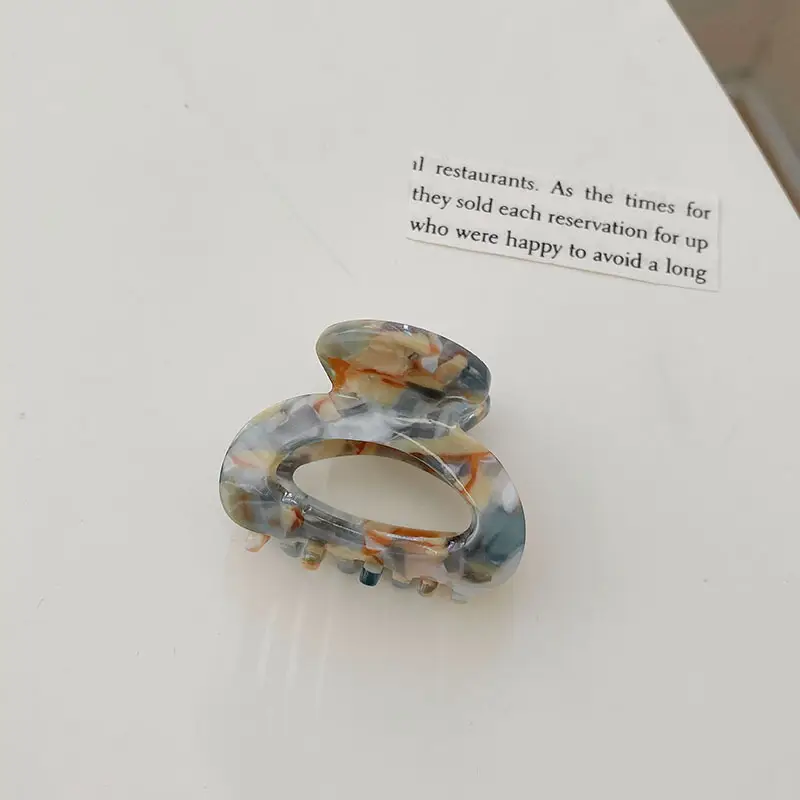 Korean Style Hollow Clip for Women Leopard Print - Image 4