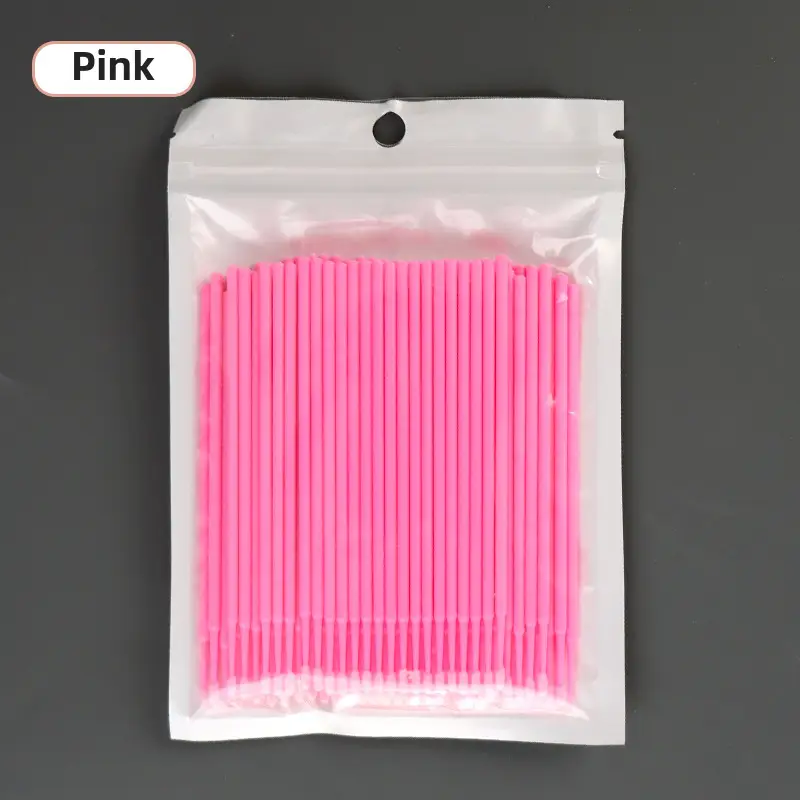 Cotton Swabs Pack of 100 for Eyelashes & Cosmetics - Image 2