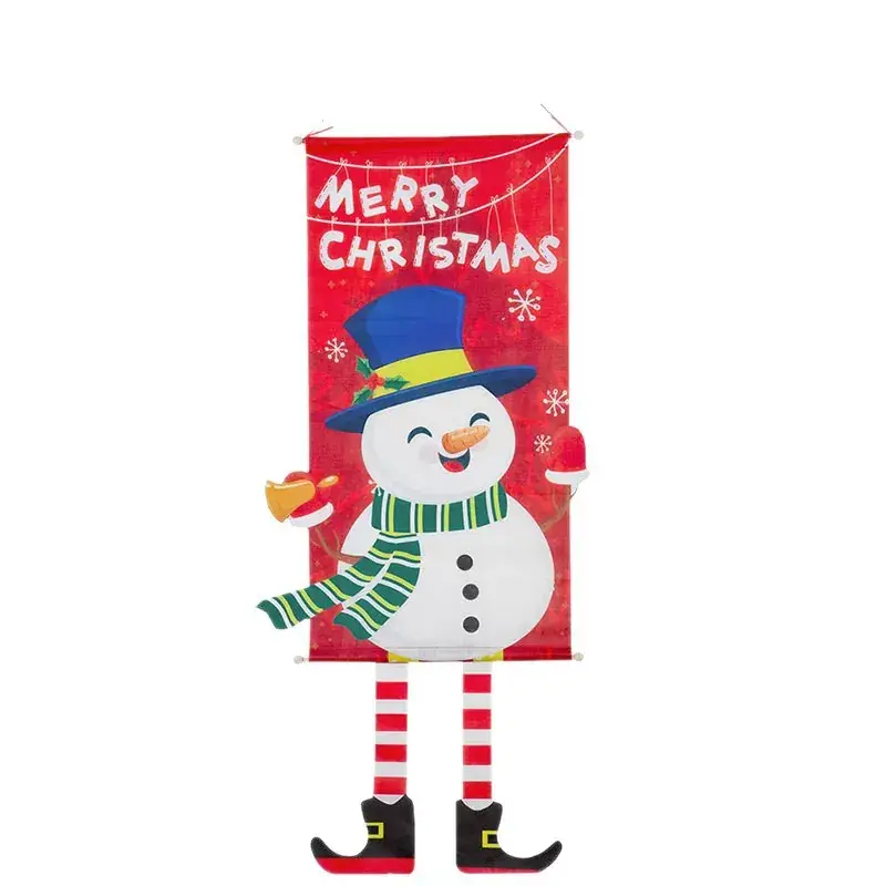 Christmas Snowman Hanging Decor for Door - Image 10