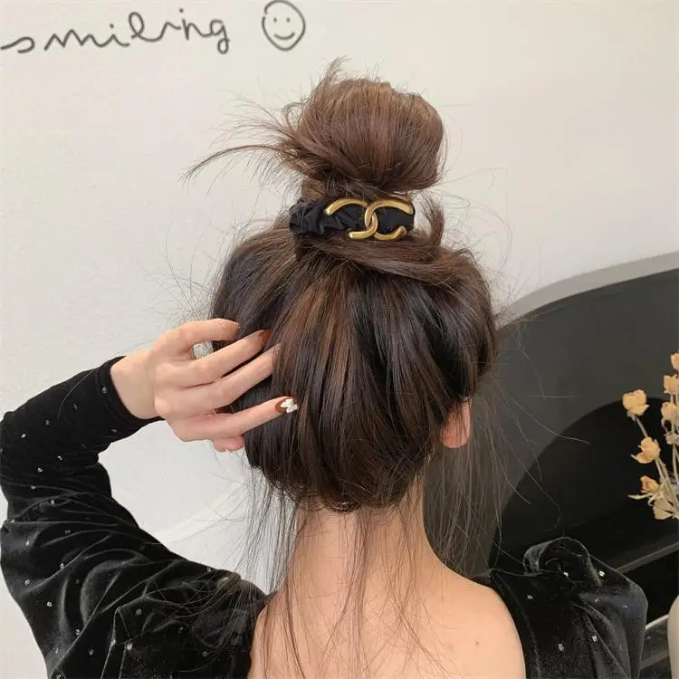 Simple Metal Hair Ring for Women's Elegant Hair Tie — feature 38