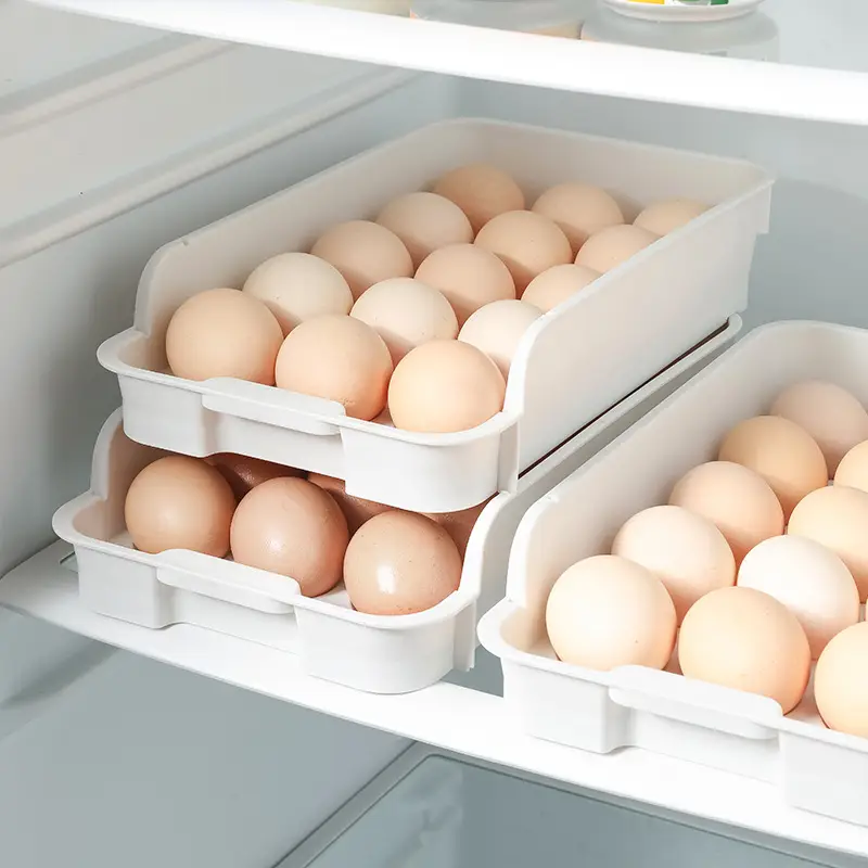 Refrigerator Egg Storage Box Set of 3 - Image 3