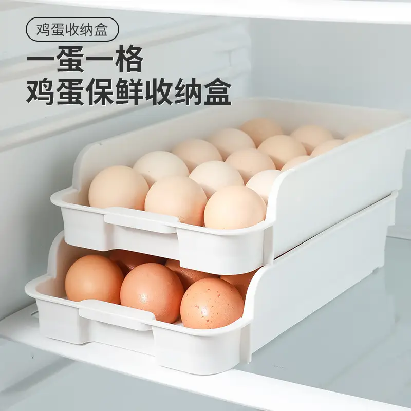 Refrigerator Egg Storage Box Set of 3 - Image 4