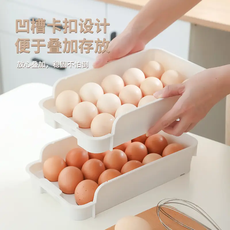 Refrigerator Egg Storage Box Set of 3 - Image 5