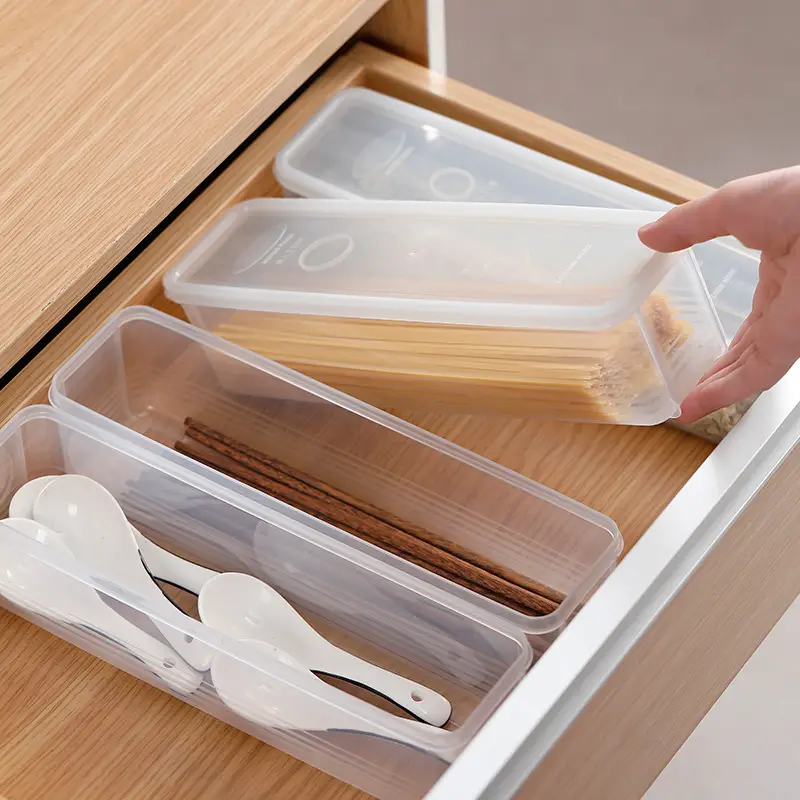 Light Green Rectangular Food Storage Box 1 Pack