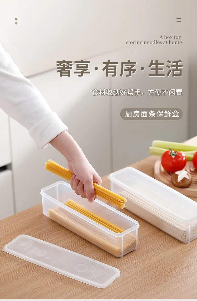 Light Green Rectangular Food Storage Box 1 Pack — feature 2