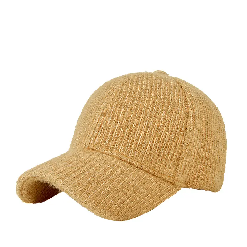 2025 Knitted Baseball Cap Lavender Warm Coldproof - Image 8