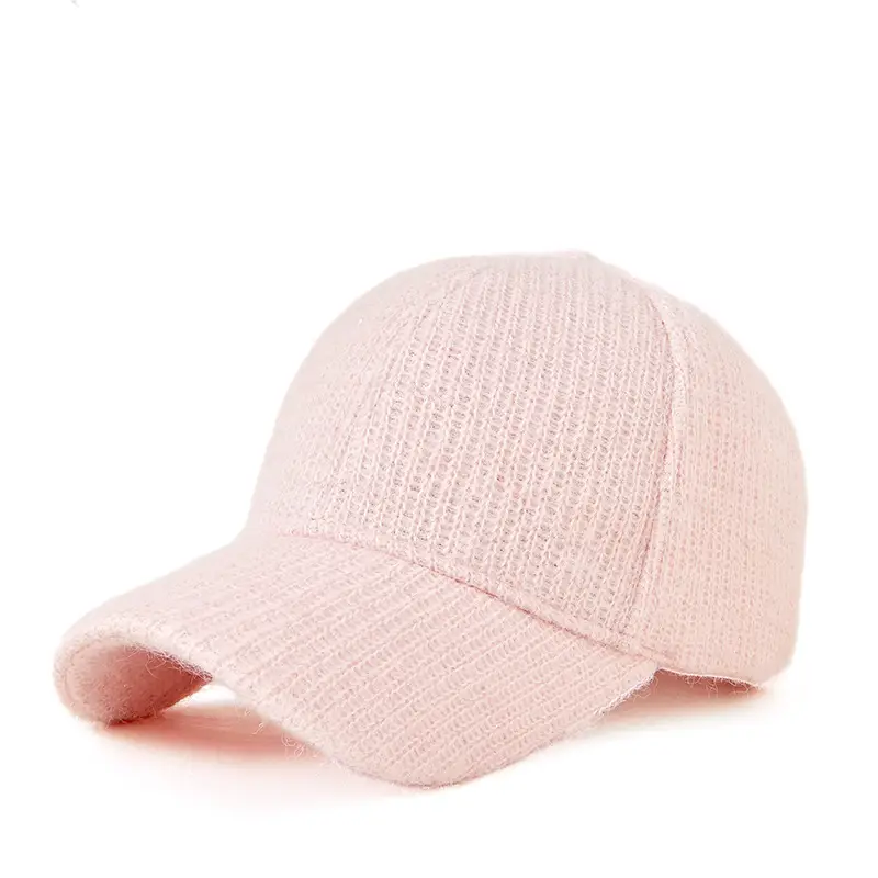 2025 Knitted Baseball Cap Lavender Warm Coldproof - Image 2