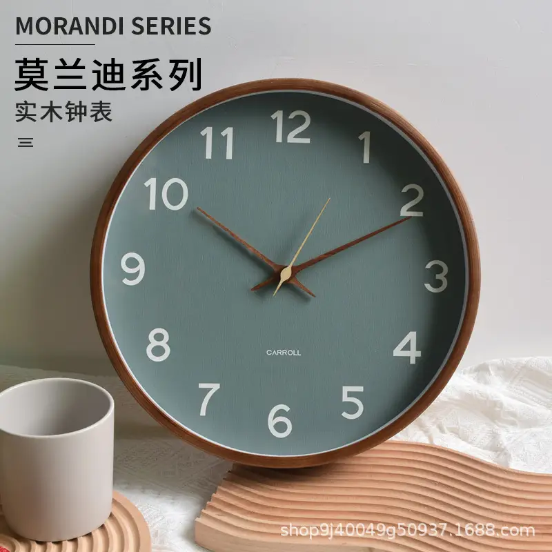 Nordic Wall Clock Modern Design Silent Quartz Living Room - Image 3