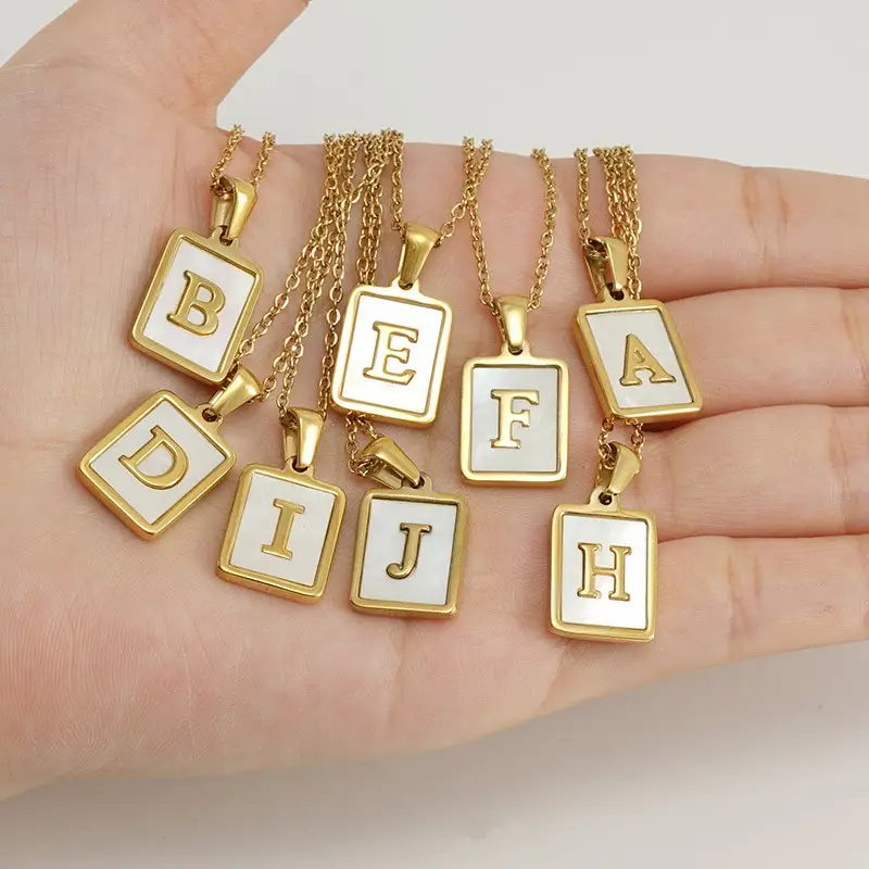 18K Gold F Necklace for Women - Image 28