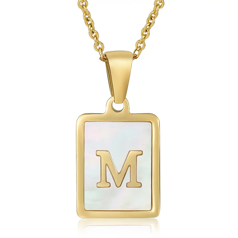 18K Gold F Necklace for Women - Image 13