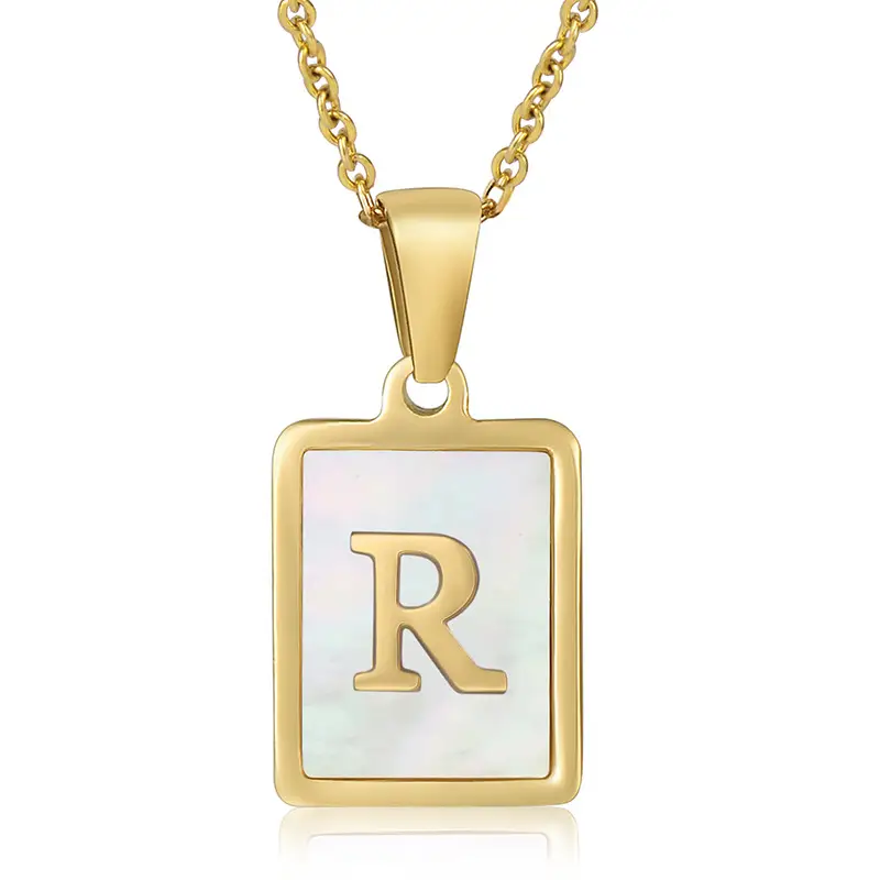 18K Gold F Necklace for Women - Image 18