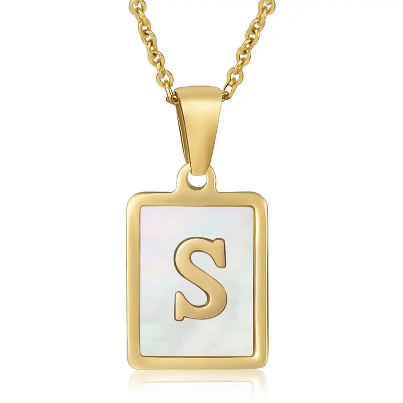 18K Gold F Necklace for Women - Image 19