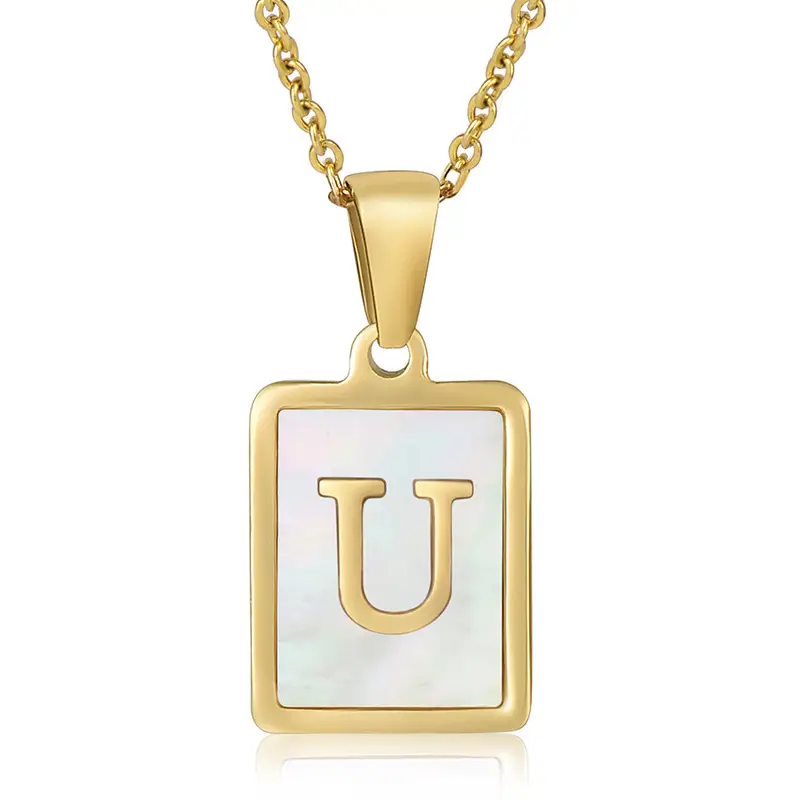 18K Gold F Necklace for Women - Image 21