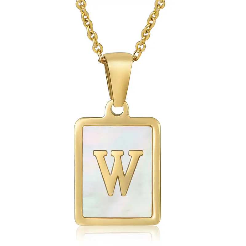 18K Gold F Necklace for Women - Image 23