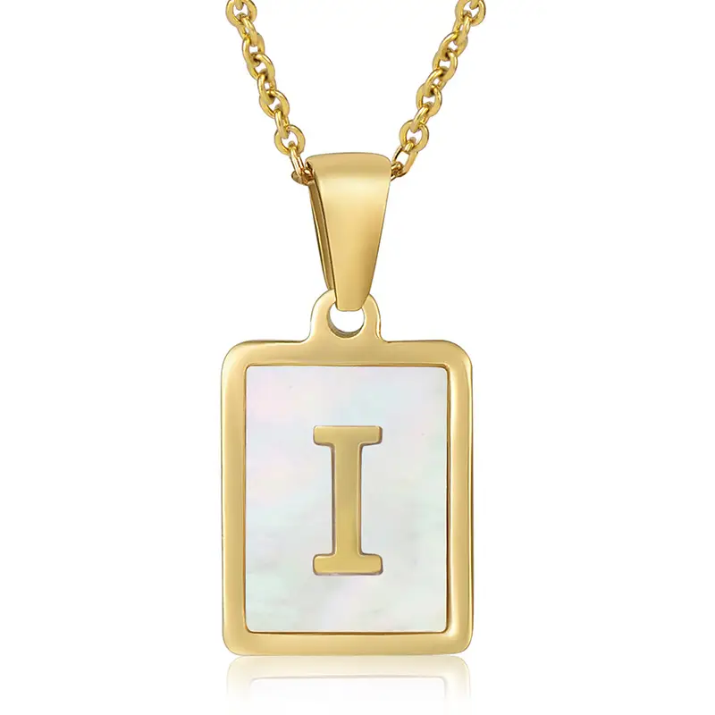 18K Gold F Necklace for Women - Image 9