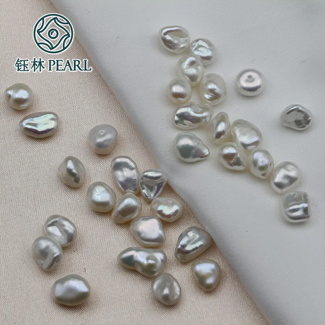 Broken Silver Baroque Pearl Jewelry Set - Image 4