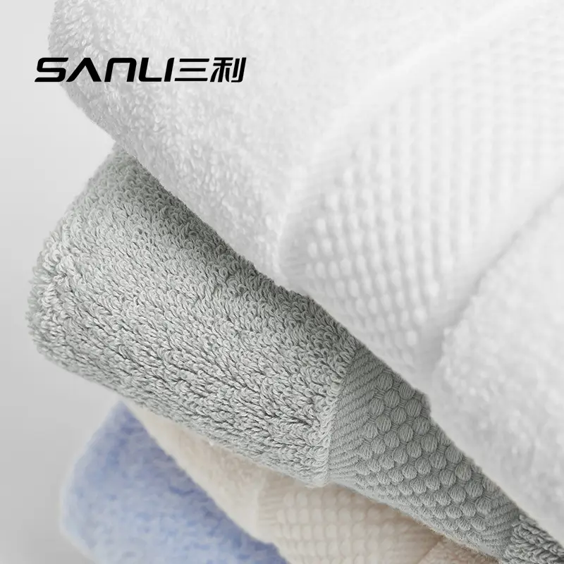Sanli Cotton Face Towel 105g Extra Large - Image 4