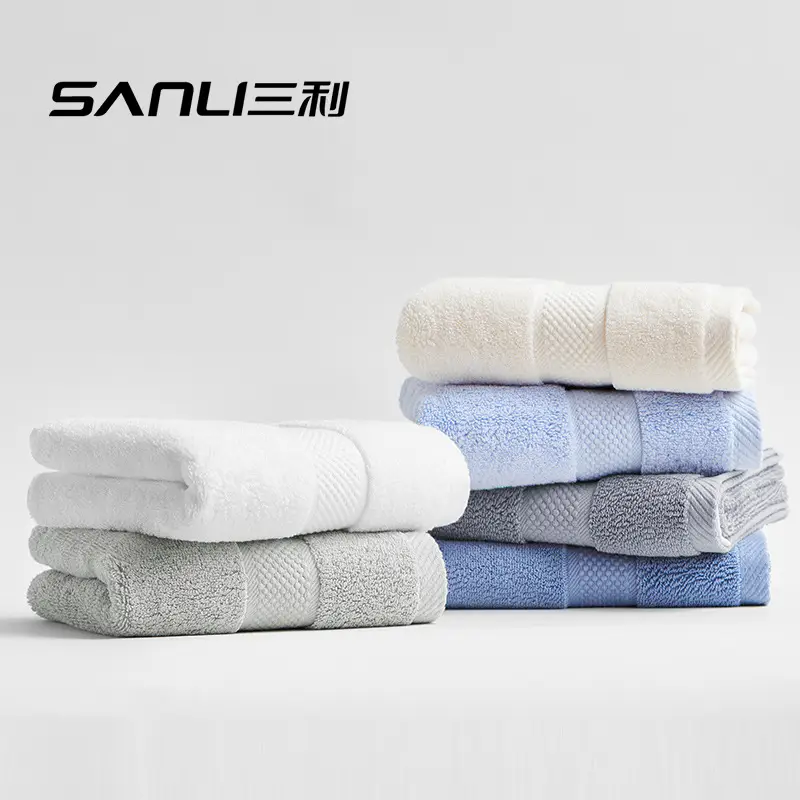 Sanli Cotton Face Towel 105g Extra Large - Image 5