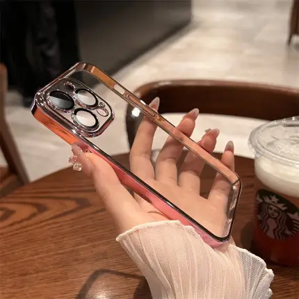 Apple iPhone 16 Pro Full-Cover Protective Case with Lens Film